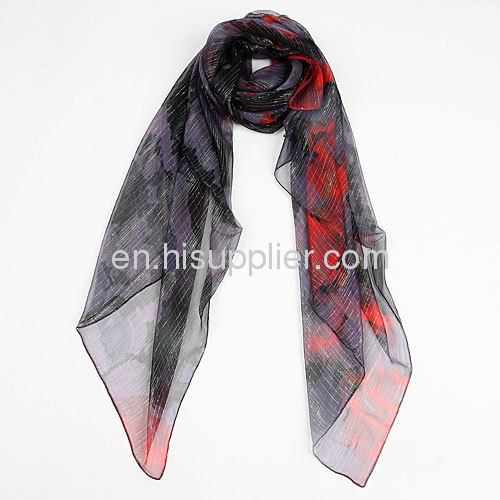 Wholesale Fashion Large Pashmina Ladies Designer Silk Scarf 