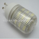60pcs 3528smd corn bulb with pc cover G9 base