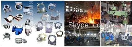 OEM iron casting and machning gate vale body