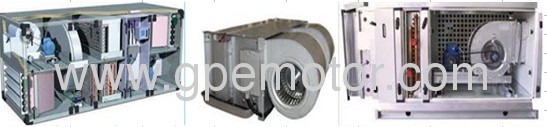 48V 133190 double inlet EC Fan with intelligent and electronic by design-D1G133190