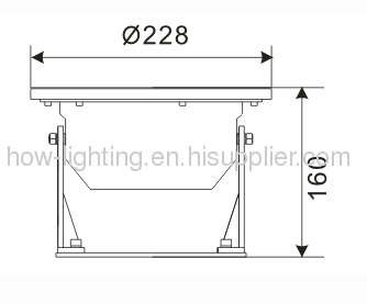 9W LED Flood Light IP67 with ST304 Material