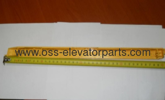 Side demarcation line yellow right Otis 508 XO (stainless steel step)