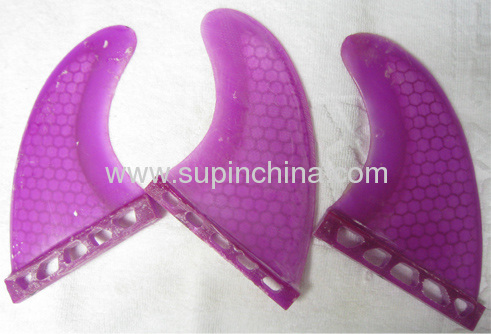 fibreglass honeycomb future fin sets 