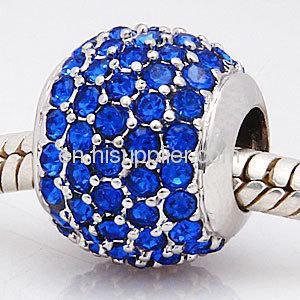 Cheap Jewelleries Fashion Pave Crystal Charms european