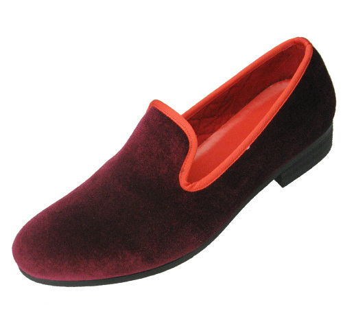elegant men velvet slippers from china supplier