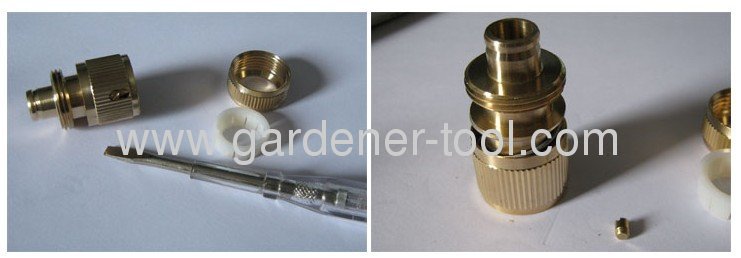 Brass 1/2Snap-In Quick Connector For Connecting Hose