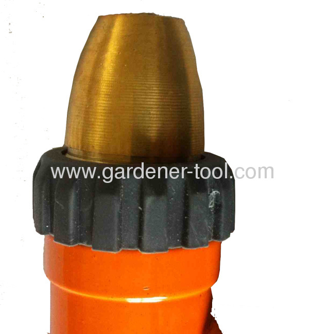 Zinc 2-function Garden Water Hose Nozzle With Valve