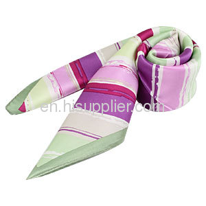 Wholeslae Small Striped Real Mulberry Silk Scarf Square Scarves For Women