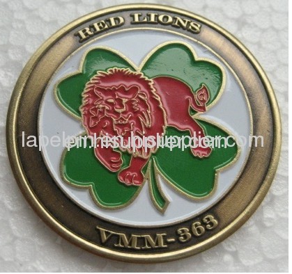 Anti Brass Plating Challenge Coin