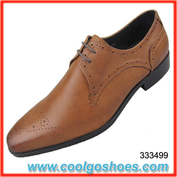 high quality mens dress shoes leather made in China factory