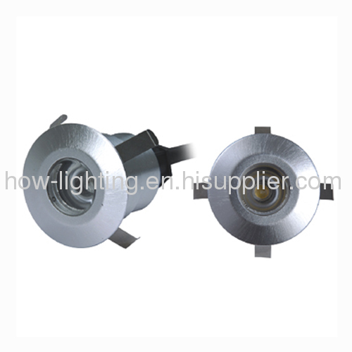 1W LED Recessed Light IP65 with 1pc Cree XRC Chip