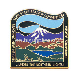 lapel pin badge cloisonne pin badge supplier