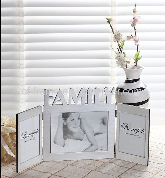 stainless steel profile photo frame