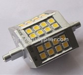 5w r7s led light to replace 50w incandescent lamp