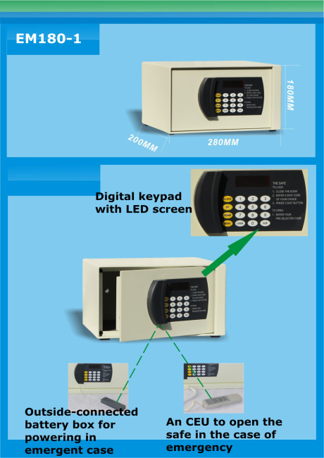 mini security safe box