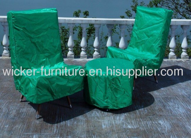 Weather covers fitting in rattan furnitures