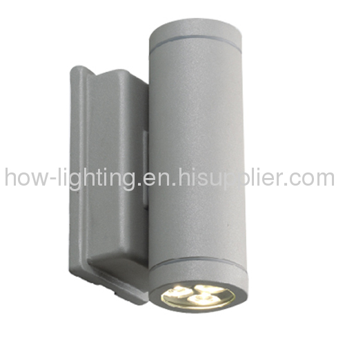 2x3W 2 sides Aluminium LED Wall Light IP44 with Cree XRC Chips