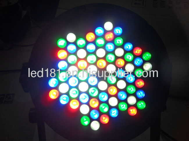 led par 64 rgbw dmx stage lighting