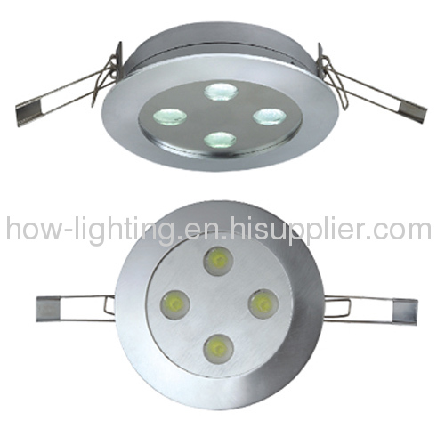 12W Round Aluminium LED Downlight IP20 with 4pcs Cree XRE Chips