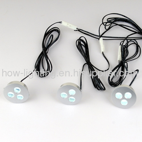 3W PC LED DownlightIP20 with 3pcs Cree XRC Chips