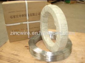 High quality pure thermal spray zinc wire