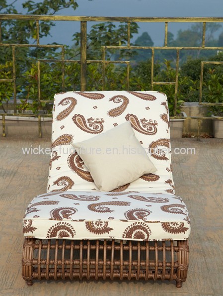 Garden wicker lounge set