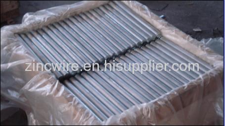 pure zinc rod for electroplating antocorrosin