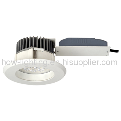 12W Aluminium LED Downlight IP20 with 12pcs Cree MX-6 Chips