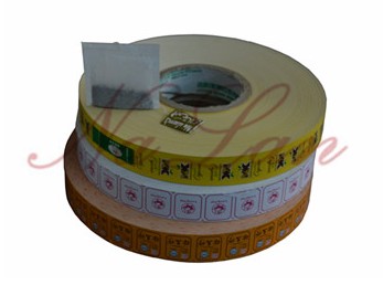 Corner Cut Label for Teabags Packing