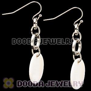 Latest Fashion Mother Of Pearl White Sea Shell Earrings Wholesale