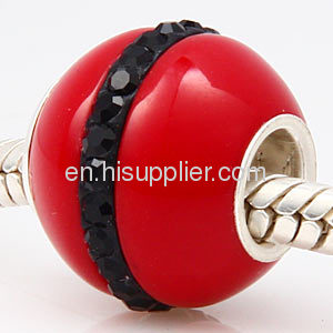 925 Sterling Silver Core Kera Style Red Coral Beads Cheap 