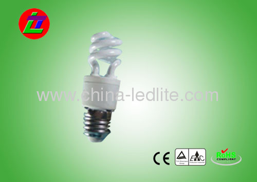 T2 E27 half spiral energy saving light cfl parts