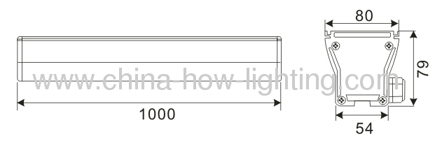 4.2W PC LED Strip Light IP65 with 70pcs 5mm Straw LED