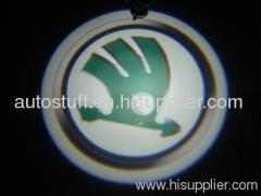 LED Auto Logo Laser Lights NEW 2012Skoda