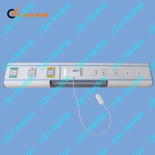 Hospital Bed Head Unit for hospital ward gas supply system