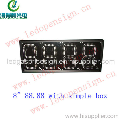 gas station led display board