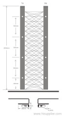 Elevator Parts: B32 Series Safety Light Curtain