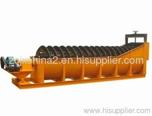 Hot selling high weir spiral classifier with low price