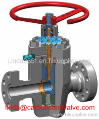 API 6 A slab gate valve 2000 psi 4-1/16 inch