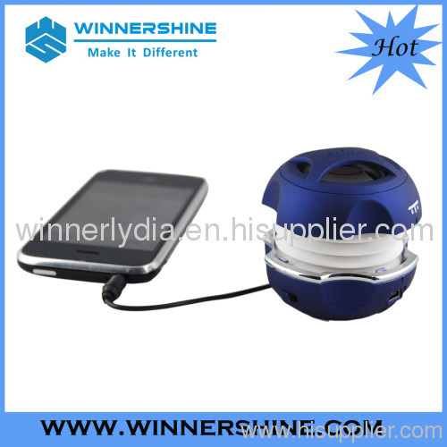 Hamburger mini speaker with volume control