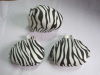 Silicone coin purse white zebra logo