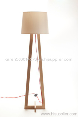 Lightingbird Homelike Parlor Lamp Wooden Floor Lamp Standing Lighting