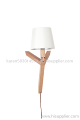 Lightingbird Graceful Hot Sale Wooden Table Lamp Wood Wall Lamps