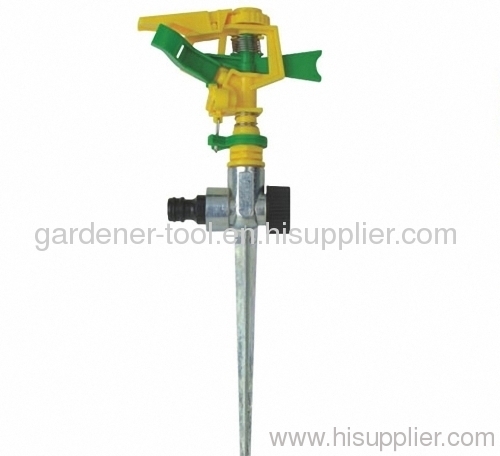 the best plastic impulse sprinkler with zinc spike