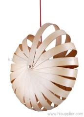 Lightingbird Stylish Hanging Lighting Wood Pendant Lamp