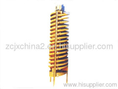 China famous brand spiral chute machine for sale with ISO certificate