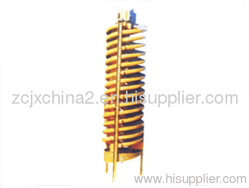 Easy installation spiral chute