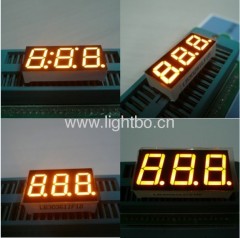 3 digit series Yellow 7 segment led display