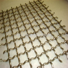 crimped wire mesh panel
