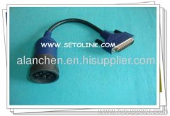 2013 NEW OBD CABLE FOR HEAVY TRUCKS OBD CABLE OBD ADAPTER OBDII CABLE